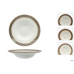 JAVA RADIANCE BROWN-PASTA BOWL CM 28 INTERNO 16  02120BR