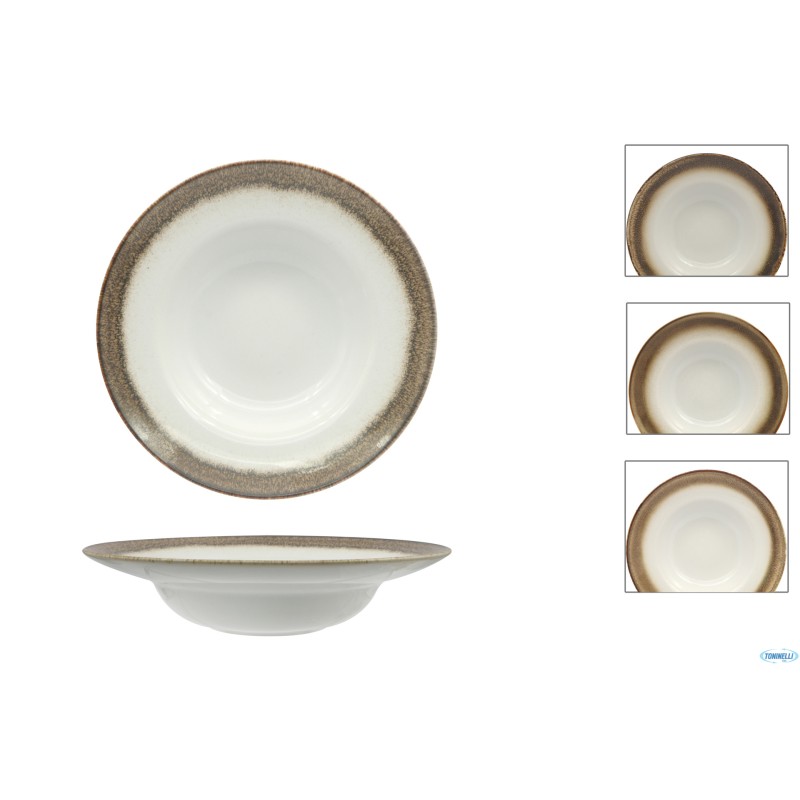 JAVA RADIANCE BROWN-PASTA BOWL CM 28 INTERNO 16 02120BR JAVA RADIANCE BROWN-PASTA BOWL CM 28 INTERNO 16 02120BR