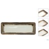 JAVA RADIANCE BROWN-PIATTO RETTANGOLARE CM 21X8   22810BR