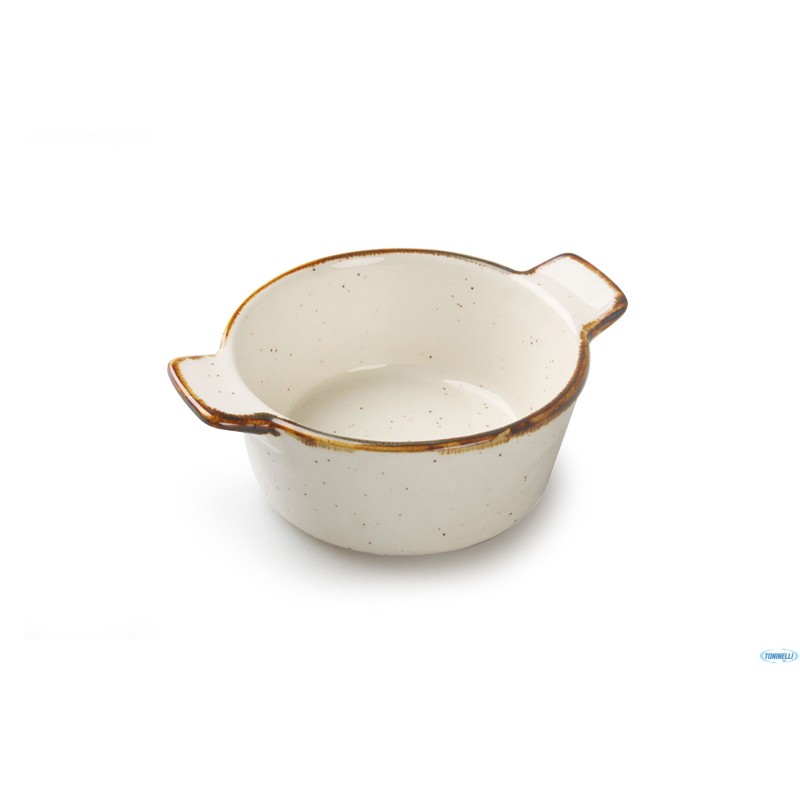 JUSTCOLOR SESAME CREMA-MINI CASS.TONDA ALTA CM.13 H.5,1  6679M-C356-5.25