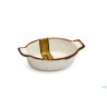 JUSTCOLOR SESAME CREMA-MINI CASSERUOLA OVALE CM.13 H.2,8   6677M-C356-5.25