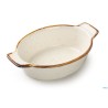 JUSTCOLOR SESAME CREMA-PIROFILA OVALE CM.27X15,5 H.5,5  6697M-C356-10.5
