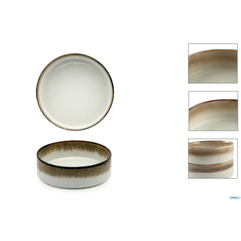 KADEN RADIANCE BROWN-INSALATIERA CM.20 50840N5BR KADEN RADIANCE BROWN-INSALATIERA CM.20 50840N5BR