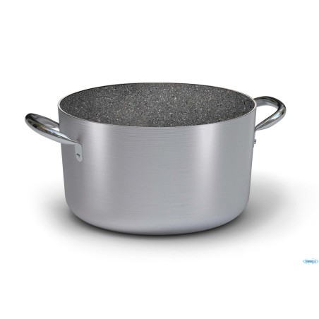 LINEA 6900 - CASSERUOLA MEDIA 2 MANIGLIE PER INDUZIONE CM. 24 6918.24