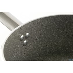 LINEA 6900 - PADELLA DRITTA A FRIGGERE 1 MANICO PER INDUZIONE CM. 32