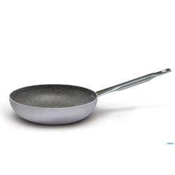 LINEA 6900 - PADELLA SVASATA ALTA 1 MANICO PER INDUZIONE CM.40 6902.40