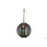 LINEA 6900 - PADELLA SVASATA BASSA 1 MANICO PER INDUZIONE CM.36 6900.36
