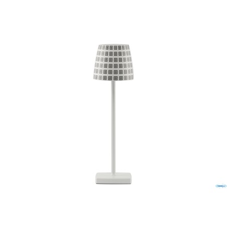 LUMIERE MOSAIK-LAMPADA TAVOLO LED CM.11XH.36 BIANCA