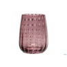 PERLAGE-BICCHIERE ACQUA IN VETRO AMETISTA CL.36
