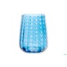 PERLAGE-BICCHIERE ACQUA IN VETRO AZZURRO CL.36