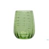 PERLAGE-BICCHIERE ACQUA IN VETRO VERDE CL.36