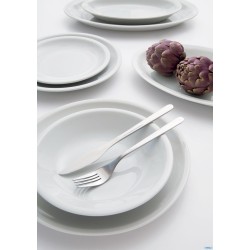 ROMA BIANCO - PIATTO OVALE CM 27