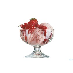 SORBET UNI COPPA GELATO VETRO TRASPARENTE  CL 38