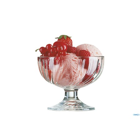 SORBET UNI COPPA GELATO VETRO TRASPARENTE  CL 38