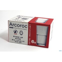 STACK UP - BICCHIERE TEMPERATO  CL 29 H 119 MM Ø 76 MM  IMPILABILI H7764