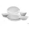 TIVOLI BIANCO - PIATTO OVALE CM 28