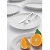 TIVOLI BIANCO - PIATTO OVALE CM 38