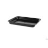 VASSOIO ANTIASSORBENTE IN PMMA CM.22X29,5X3,5 NERO 130 A4-NER
