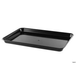 VASSOIO ANTIASSORBENTE IN PMMA CM.29X44X3,5 NERO 130 A5-NER