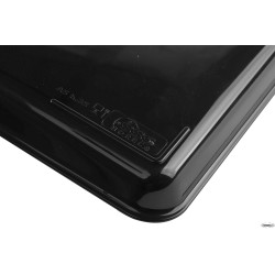 VASSOIO ANTIASSORBENTE IN PMMA CM.29X44X3,5 NERO 130 A5-NER
