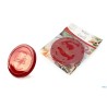 WECK - TAPPO IN SILICONE ROSSO DIAMETRO 100 MM.