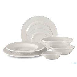 WERSAL WHITE PIATTO PASTA BOWL PORCELLANA CM.27 INTERNO CM 13,5   2249