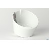 2840600JUSTWHITE-CIOTOLA CM.10X10X6,5 HB3291