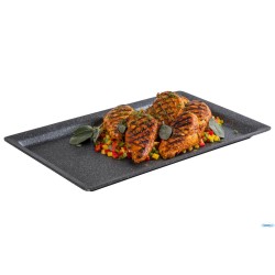 FROSTFIRE - VASSOIO GASTRONORM 1.1 CM 53X32,2XH.3 ALLUMINIO COLOR CEMENTO