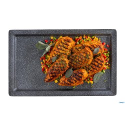 FROSTFIRE - VASSOIO GASTRONORM 1.1 CM 53X32,2XH.3 ALLUMINIO COLOR CEMENTO