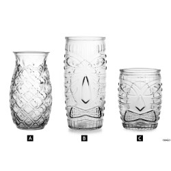 TIKI - BICCHIERE PINAPPLE CL 50,5 IN VETRO TEMPERATO