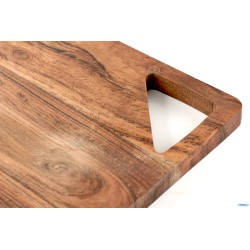 ACACIA-TAGLIERE RETT.CM 28X19XH.1,5 CON FORO APPENDIBILE