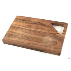 ACACIA-TAGLIERE RETT.CM 28X19XH.1,5 CON FORO APPENDIBILE