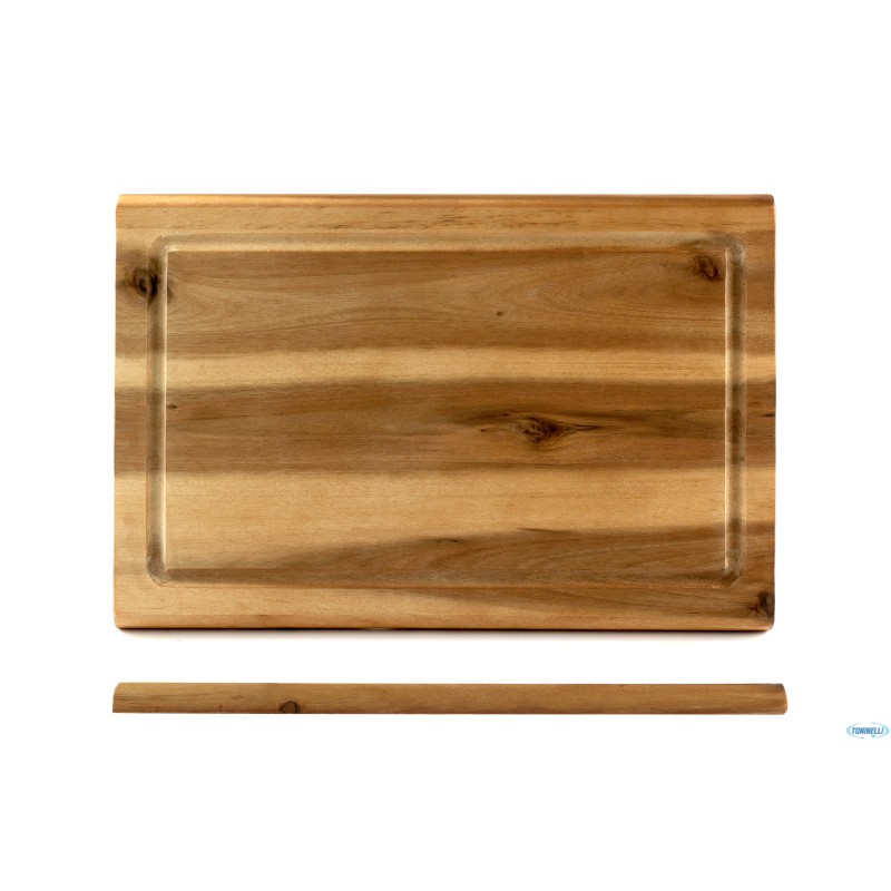 ACACIA-TAGLIERE RETTANGOLARE CM 32X21XH.1,5 CON SCANALATURA ACACIA-TAGLIERE RETTANGOLARE CM 32X21XH.1,5 CON SCANALATURA