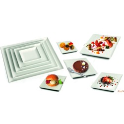 ANKARA-PIATTO QUADRO CM.11 PORCELLANA 4111