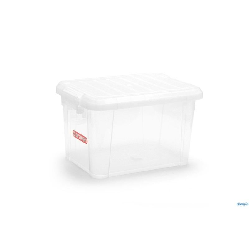 ARAVEN-CONTENITORE CON COPERCHIO 38X26,5X23 LT14