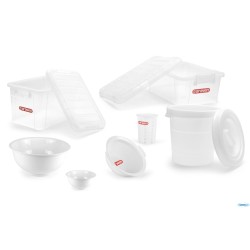 ARAVEN-CONTENITORE CON COPERCHIO 38X26,5X23 LT14