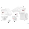 ARAVEN-CONTENITORE CON COPERCHIO 38X26,5X23 LT14