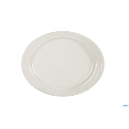 ARCADIA-PIATTO OVALE CM 33 PORCELLANA