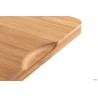 BAMBOO DARK-TAGLIERE RETTANGOLARE CM 43X26XH.1,9