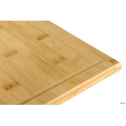 BAMBOO-TAGLIERE RETTANGOLARE CM 31X21XH.1,6 CON SCANALATURA