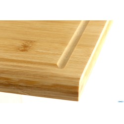 BAMBOO-TAGLIERE RETTANGOLARE CM 31X21XH.1,6 CON SCANALATURA