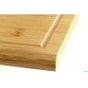 BAMBOO-TAGLIERE RETTANGOLARE CM 31X21XH.1,6 CON SCANALATURA