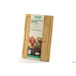 BAMBOO-TAGLIERE RETTANGOLARE CM 31X21XH.1,6 CON SCANALATURA