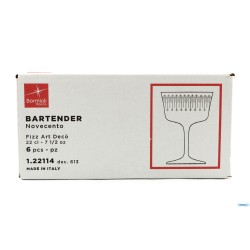 BARTENDER NOVECENTO-ART DECO' - CALICE FIZZ CL.22 H 12,4 DIAMETRO CM 9 122114