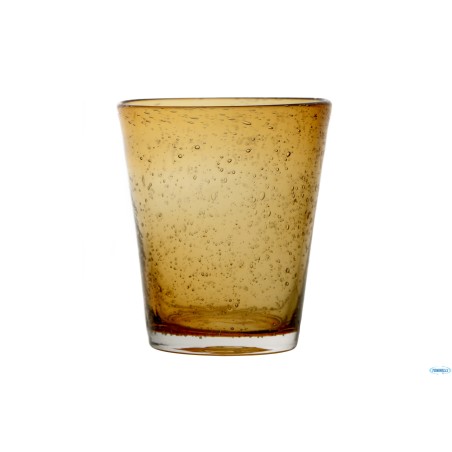 BUBBLES-BICCHIERE ACQUA CL.31,5 INCAMICIATO AMBRA T089105C61