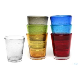 BUBBLES-BICCHIERE ACQUA CL.31,5 INCAMICIATO TRASPARENTE T089105