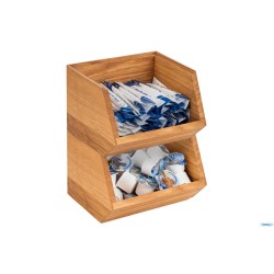 BUFFET BOX LEGNO CM 17,5X15,5 H.12,5 COMBINABILE CON IL COD. 22593