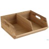 BUFFET BOX LEGNO 2 SCOMPARTI CM 35X31XH.12,5