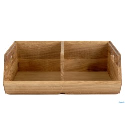 BUFFET BOX LEGNO 2 SCOMPARTI CM 35X31XH.12,5
