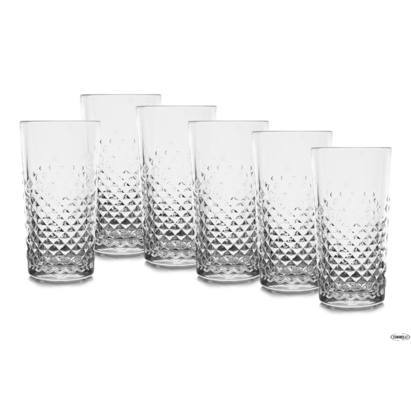 CARATS - CONFEZIONE 6 BICCHIERI COOLER CL 41